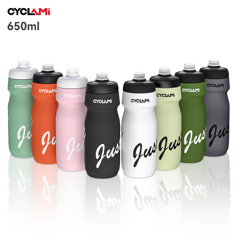 Mountain Biking Water Bottle - CYCLAMI Bicycle Water Bottle 650ml PP5