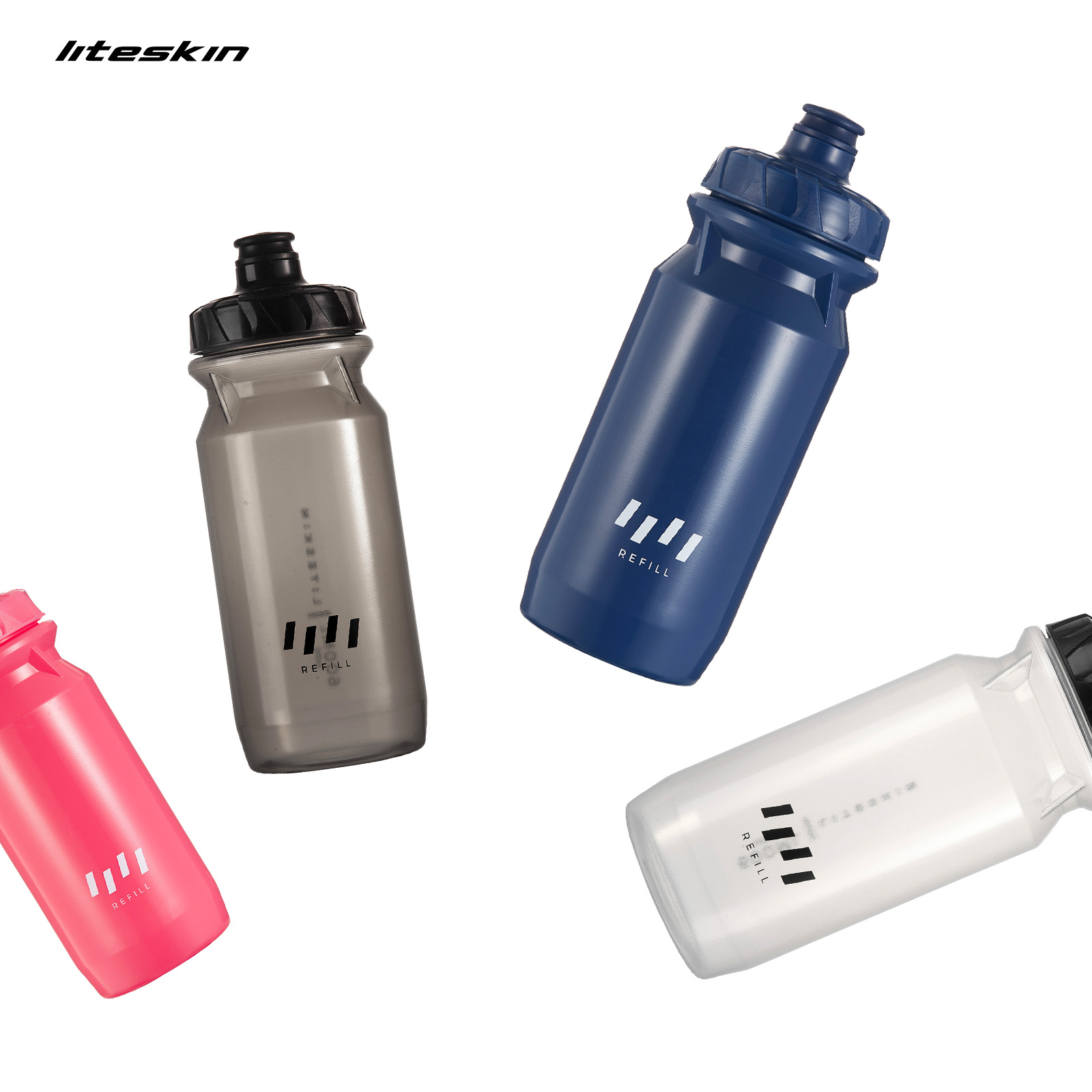 Mountain Biking Water Bottle - Liteskin Refill Cycling Water Bottle Sport