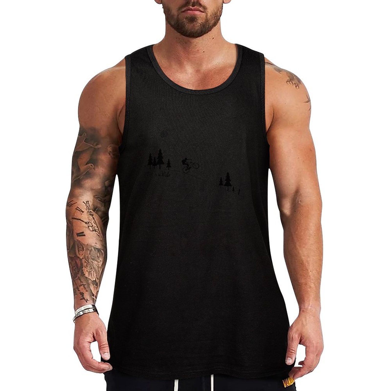 Mountain Biking For Fitness - mtb mountain bike cycling Tank Top