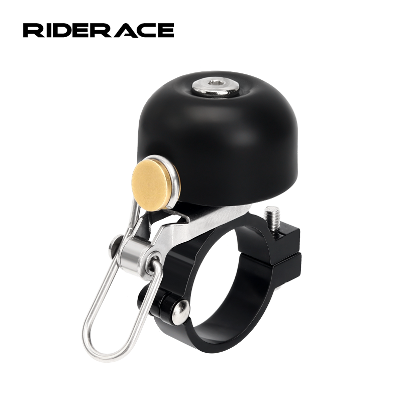 Picture Of Mountain Biking - Retro Bicycle Bell Copper Classical Clear