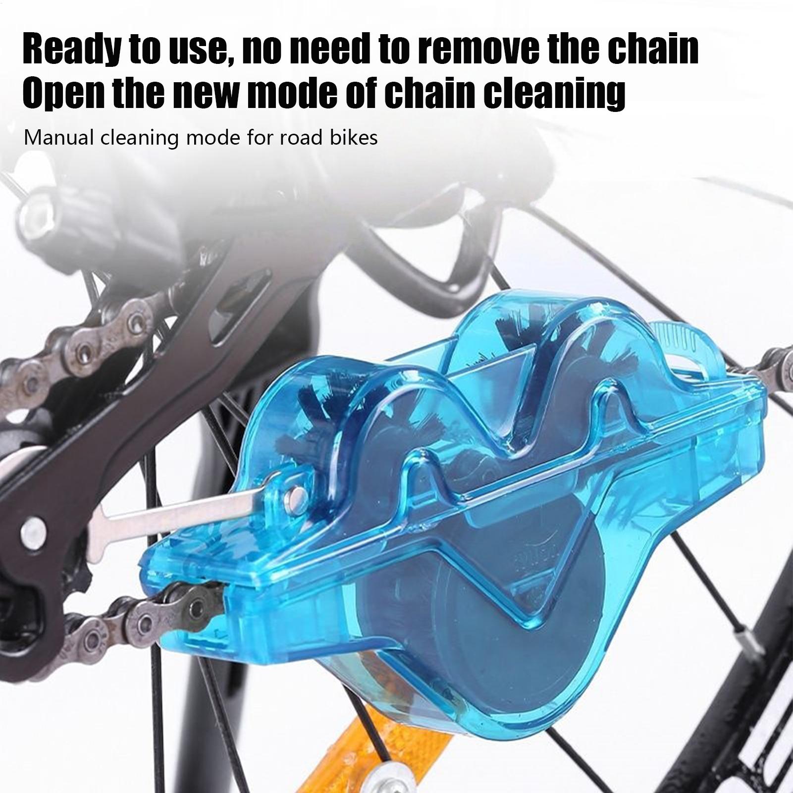 Mountain Biking For Fitness - Bike Chain Cleaning Brush Set Chain