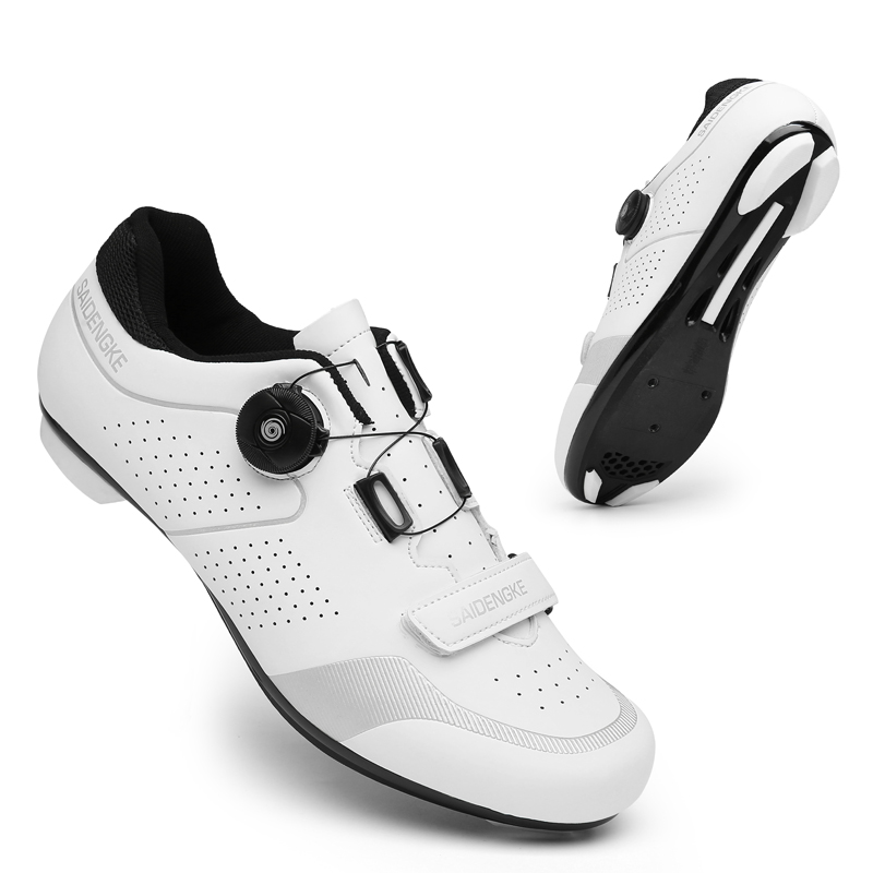 Mountain Biking For Fitness - Unisex Cycling Shoes MTB Sneakers SPD
