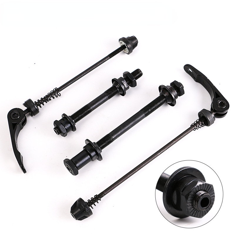 Picture Of Mountain Biking - Multi-function Bicycle Quick Release Lever Mountain