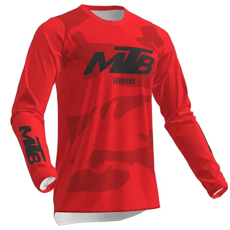 Mountain Biking For Fitness - Men Breathable Mountain Bike Enduro Motocross