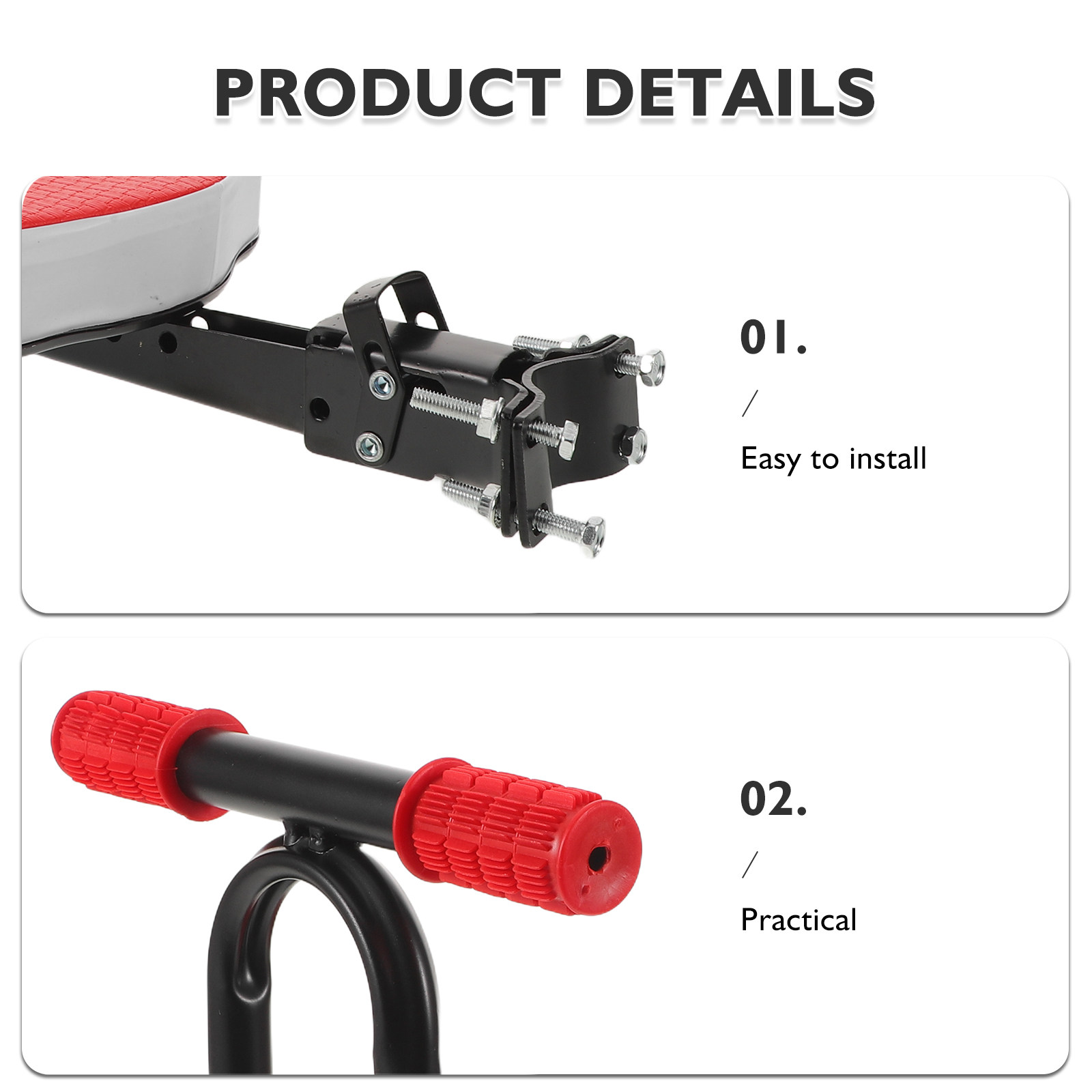 Child Bike Seat Front Mounted  - Mountain Biking For Kids recension och pris