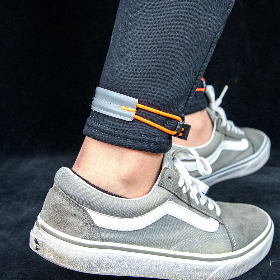 Elastic Reflective Cycling Leg - Mountain Biking Gear recension och pris