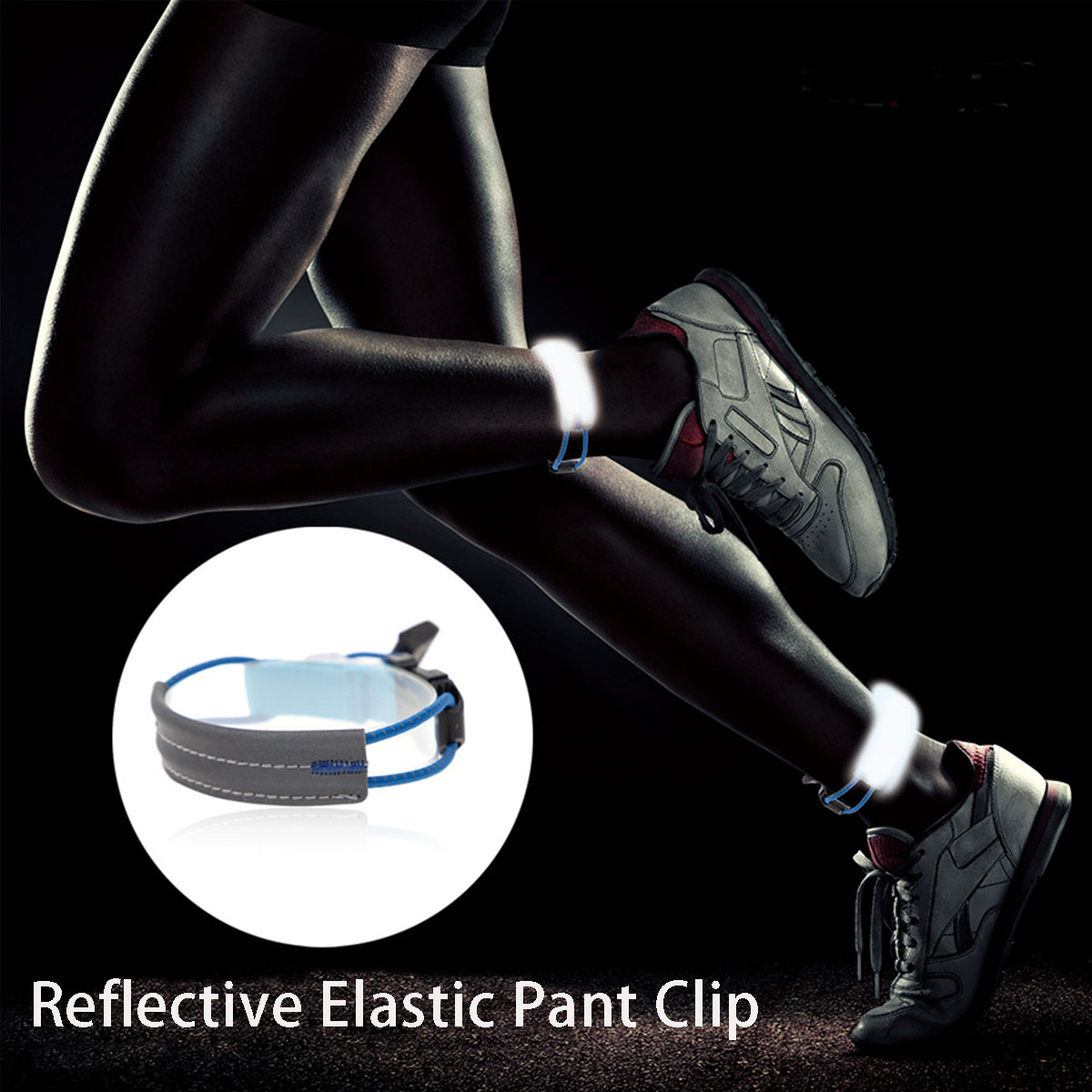Elastic Reflective Cycling Leg - Mountain Biking Gear recension och pris