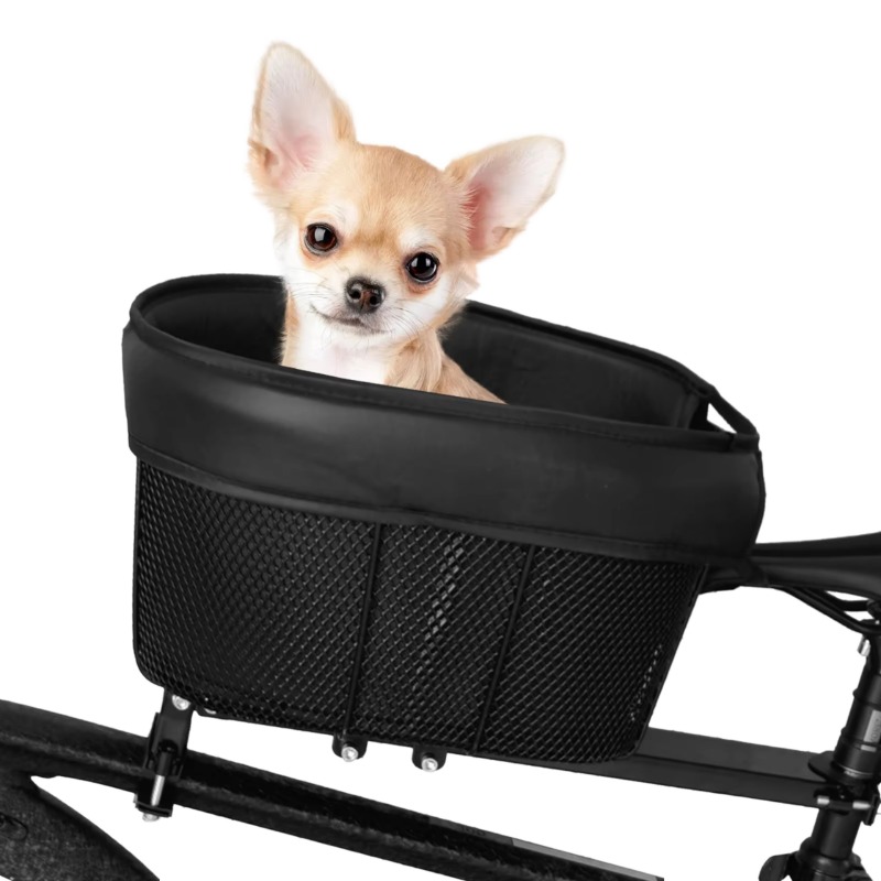 Pet Bicycle Basket Mountain Bi - Mountain Biking With Dog recension och pris