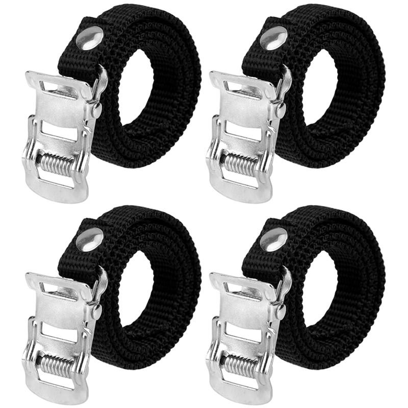 1/2pair Bikes Pedal Toe Straps - Mountain Biking With Dog recension och pris