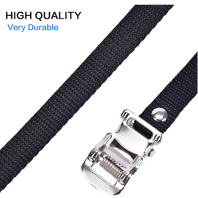 1/2pair Bikes Pedal Toe Straps - Mountain Biking With Dog recension och pris