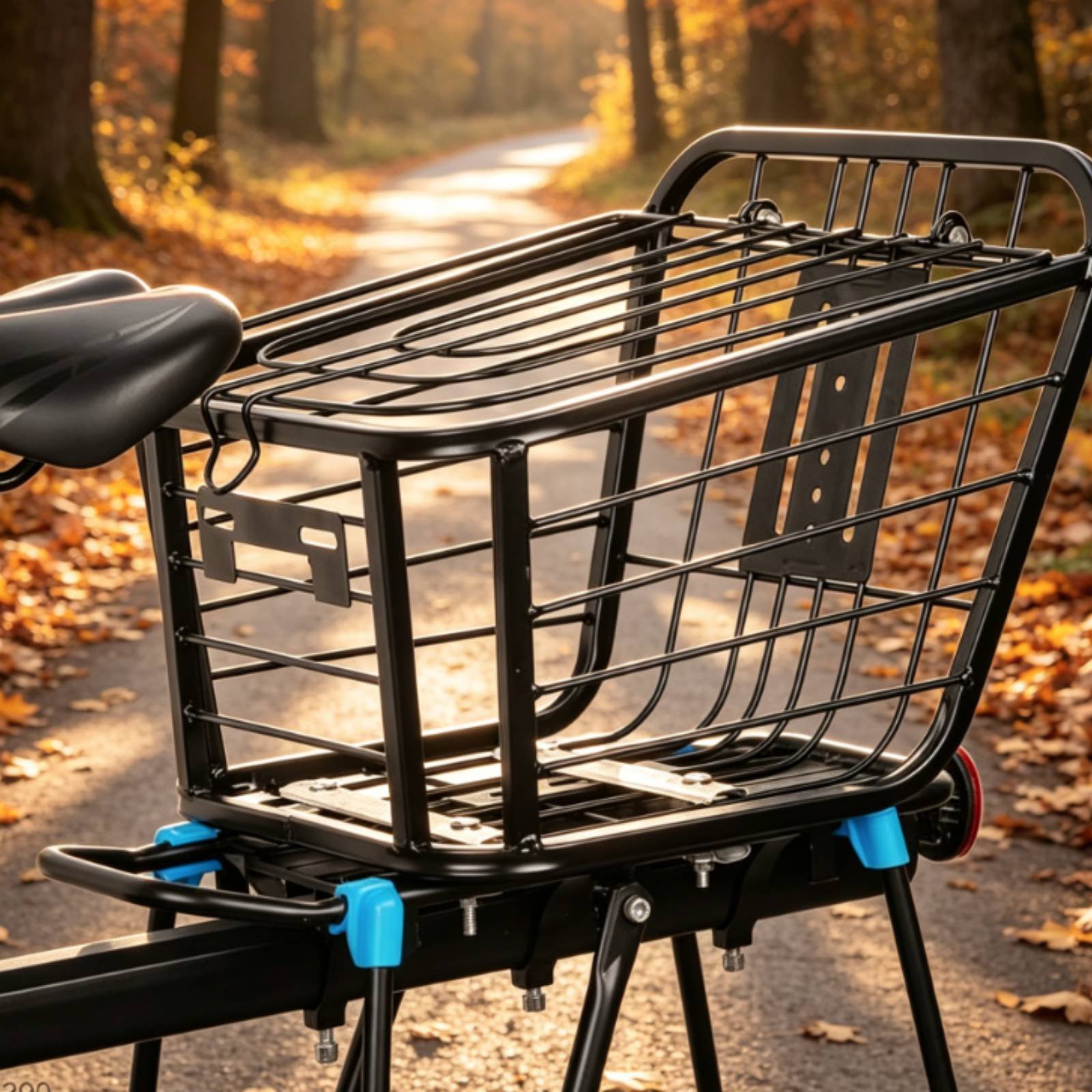 Folding Rear Bike Basket Folda - Mountain Biking Gear recension och pris