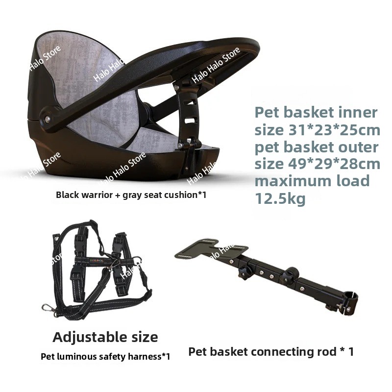 Suitable for Small Cloth Foldi - Mountain Biking With Dog recension och pris